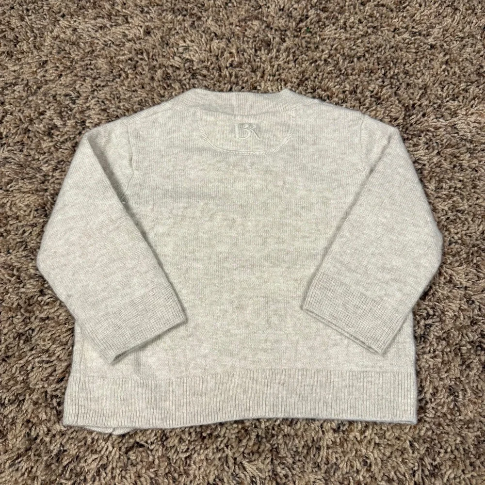 Banana Republic Baby‎ Merino Wool Cashmere Sweater Oatmeal Heather 18-24 Months